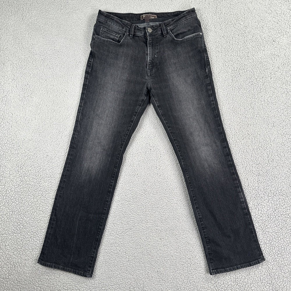 34 Heritage Charisma Jeans Men 34x32 Blue Comfort Rise Classic Dark Wash Stretch